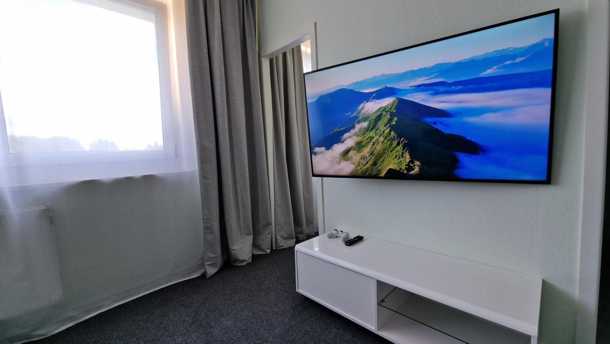 Citycenter Apartment - Bigtv-Ps4-Netflix-Parking Chemnitz Eksteriør bilde